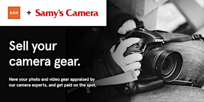 Sell your camera gear (free event) at Samy's Santa Ana primary image