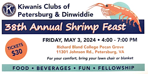 38th Annual Kiwanis Shrimp Feast  primärbild