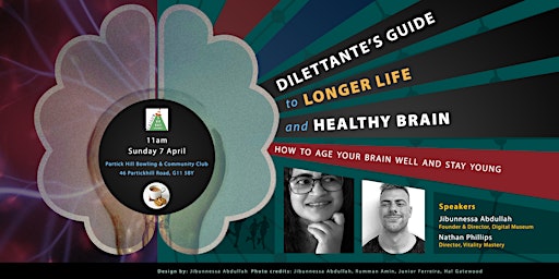Dilettante’s Guide to Longer Life and Healthy Brain primary image