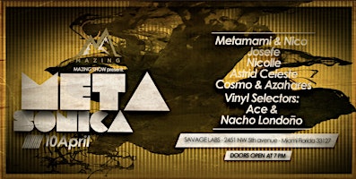 Imagem principal do evento METASONICA- THE SHOWCASE PROJECT