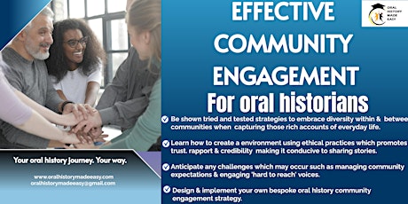 Engaging Communities In Oral History