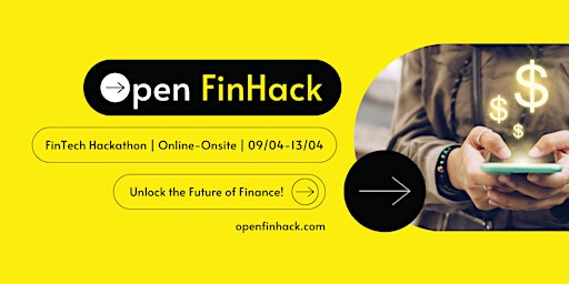 Open FinHack - International FinTech Hackathon!  primärbild