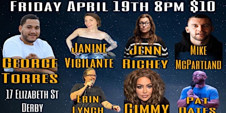 4/19 Comedy Night at RiverWalk Social in Derby