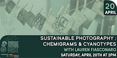 Immagine principale di Sustainable Photography Workshop: Chemigrams and Cyanotypes 