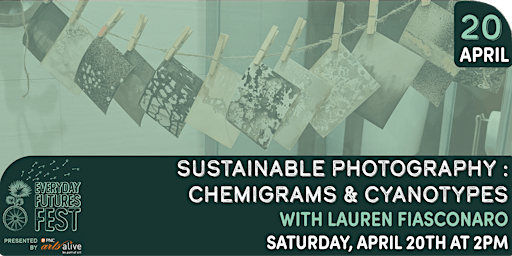 Image principale de Sustainable Photography Workshop: Chemigrams and Cyanotypes