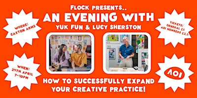 Image principale de Flock presents: An Evening with Yuk Fun & Lucy Sherston