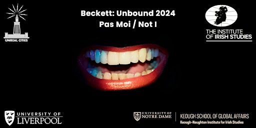 Imagem principal do evento Beckett: Unbound - Pas Moi / Not I