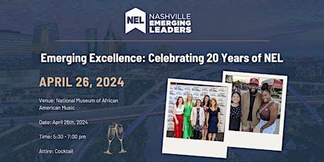 Nashville Emerging Leaders 20th Anniversary Celebration