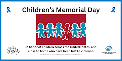 Imagem principal do evento Children's Memorial Day