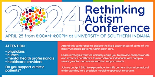 Imagem principal do evento 2024 Rethinking Autism Conference