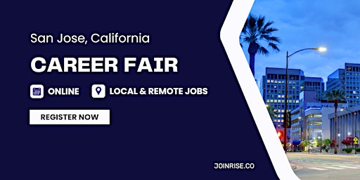 Primaire afbeelding van San Jose Jobs - Virtual Career Fair