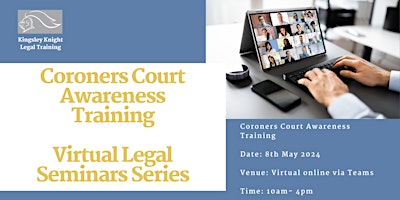 Hauptbild für Coroners Court Awareness Training