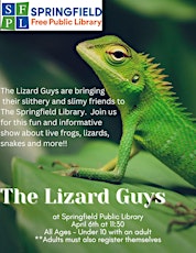 The Lizard Guys at Springfield Public Library