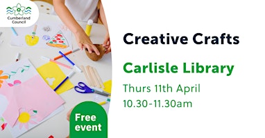 Primaire afbeelding van Creative Crafts at Carlisle Library