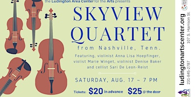 Imagem principal do evento Skyview Quartet