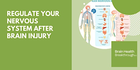 Regulate your Nervous  System After Brain Injury
