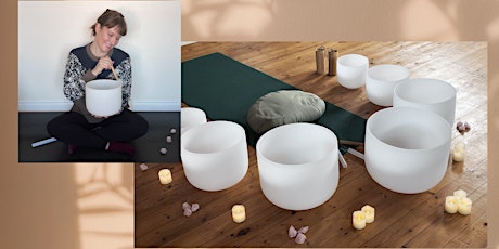 Relax & Restore Sound Bath – with Crystal Singing Bowls