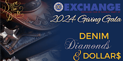 Imagem principal do evento “Denim Diamonds & Dollars$” 2024 Giving Gala