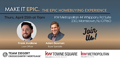 Lunch & Learn: The Epic Homebuying Experience