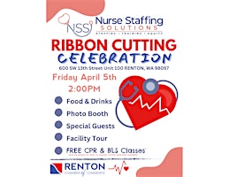 Hauptbild für Nurse Staffing Solutions Grand Opening & Ribbon Cutting Celebration