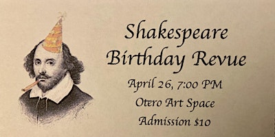 Imagem principal do evento Shakespeare Birthday Review