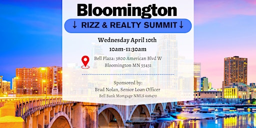 Image principale de Rizz & Realty Summit- Data Driven Short-Term & Mid-Term Insights