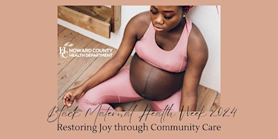 Primaire afbeelding van Black Maternal Health Week Celebration