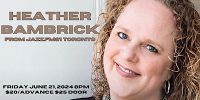 Imagem principal do evento Heather Bambrick Live in Concert