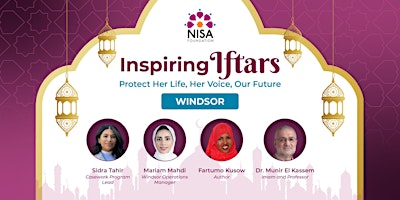 Primaire afbeelding van Windsor Nisa Foundation Inspiring Iftar