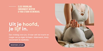 Uit je hoofd, je lijf in || Door ELISE & Yoga Studio Veenendaal primary image