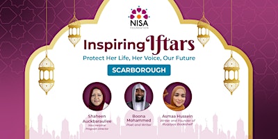 Imagem principal de Scarborough Nisa Foundation Inspiring Iftar