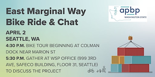 Hauptbild für East Marginal Way Bike Ride & Chat