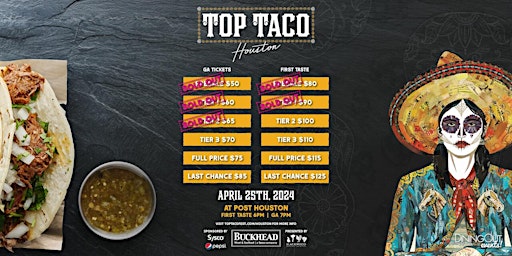 Hauptbild für Top Taco Festival - Houston