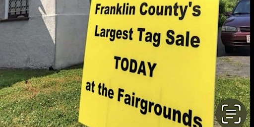 Franklin County's Largest Tag Sale primary image