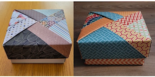 Imagem principal de Make beautiful, large origami gift boxes