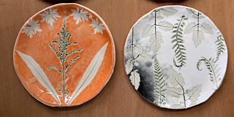 Botanical nature printing in clay
