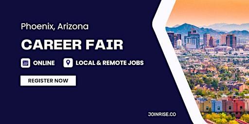 Primaire afbeelding van Phoenix, Arizona - Virtual Career Fair