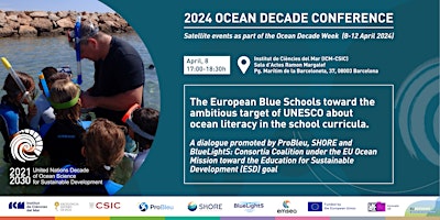 The European Blue Schools toward the ambitious target of UNESCO about ... primary image