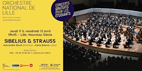 Sibelius et Strauss - Orchestre national de Lille