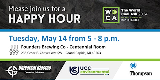 Imagem principal do evento World of Coal Ash - Tuesday Happy Hour