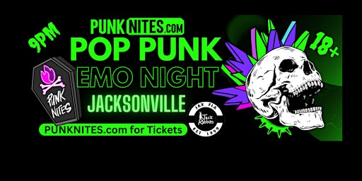 Pop Punk Emo Night JACKSONVILLE by PUNKNITES primary image