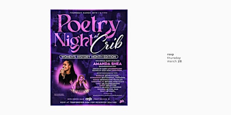 TDN Poetry Night / March 2024