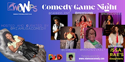 Primaire afbeelding van She/They Got Game Comedy Game Night at WOWPS Fest