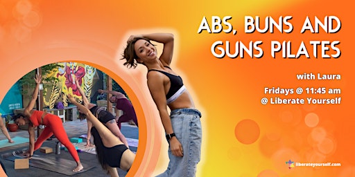 Imagem principal do evento Abs, Buns and Guns Pilates with Laura