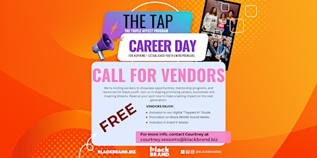 CALLING ALL VENDORS | YOUTH CAREER DAY