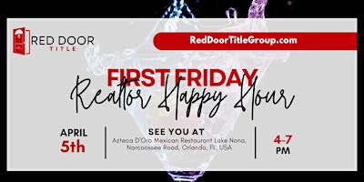 Imagen principal de First Friday Realtor Happy Hour