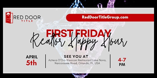 Image principale de First Friday Realtor Happy Hour