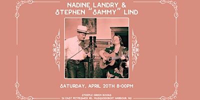 Nadine Landry & Stephen "Sammy" Lind at Steeple Green  primärbild