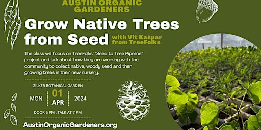 Hauptbild für Grow Native Trees from Seed