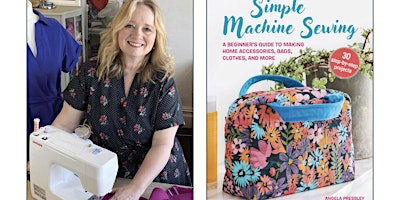 Imagen principal de Book Launch Event - Angela Pressley's new book 'Simple Machine Sewing'